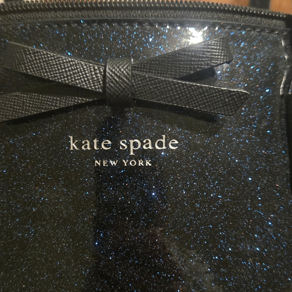 Kate Spade Dark Blue Glitter Bag